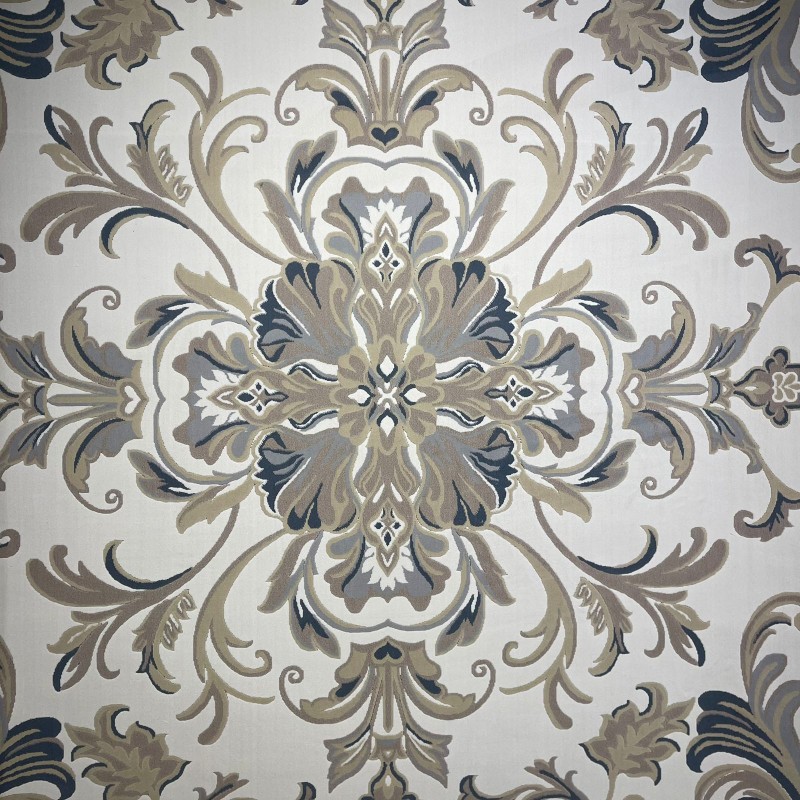 Turkish French palace rug 9002A sky blue size 80*150