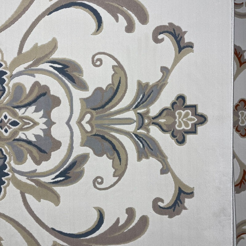 Turkish French palace rug 9002A sky blue size 80*150