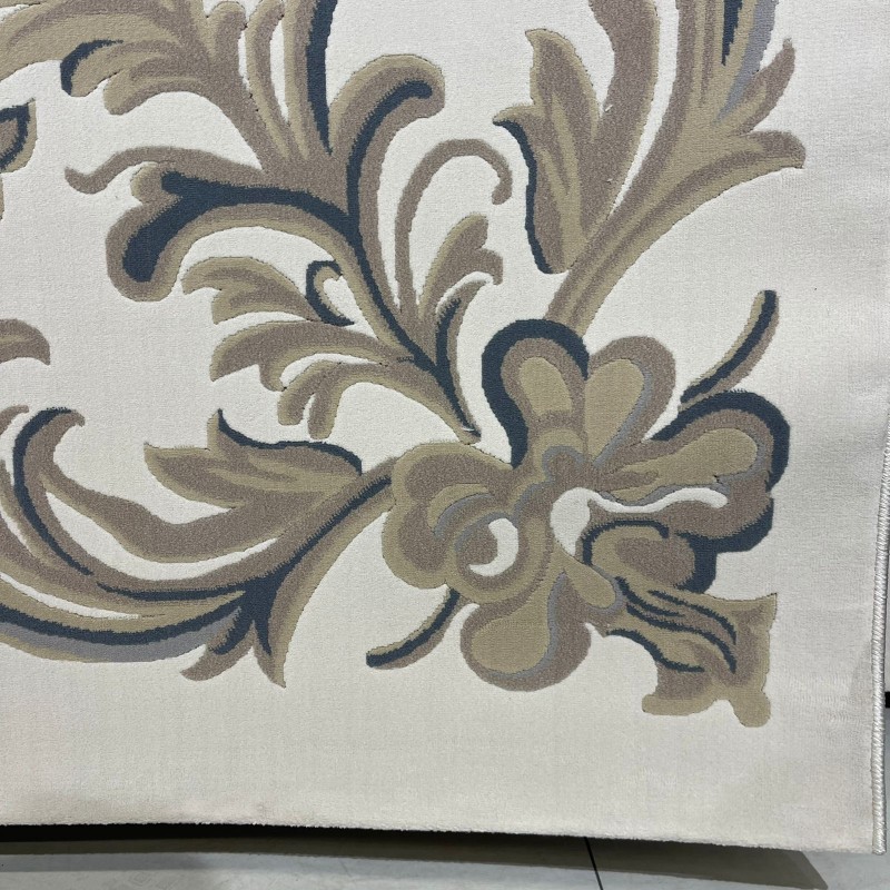 Turkish French palace rug 9002A sky blue size 80*150