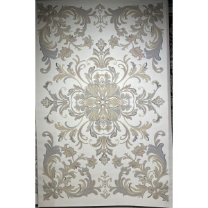 سجاد قصور تركي فرنسي 9002A بيج غامق مقاس 400*500