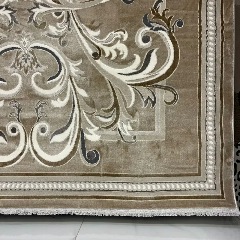 Turkish Geneva rug French pattern 42111A beige size 150*220