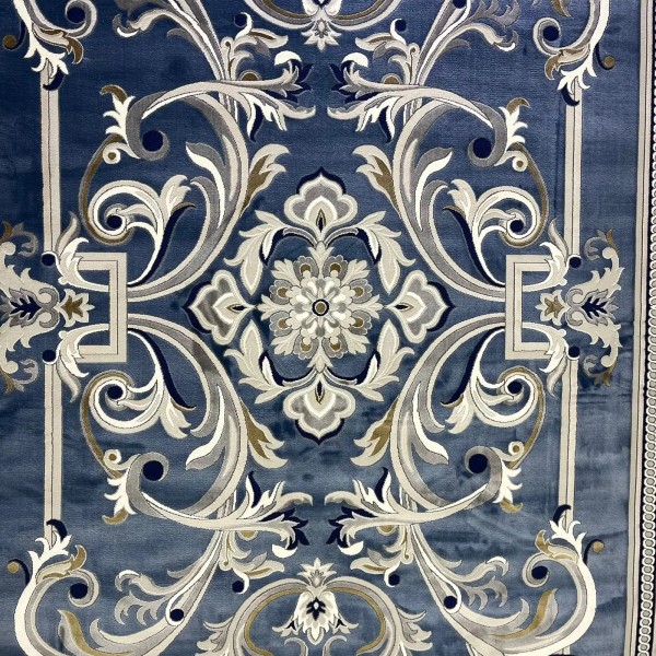 Turkish Geneva rug French pattern 42111A blue size 250*350