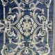 Turkish Geneva rug French pattern 42111A blue size 100x300