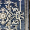 Turkish Geneva rug French pattern 42111A blue size 250*350