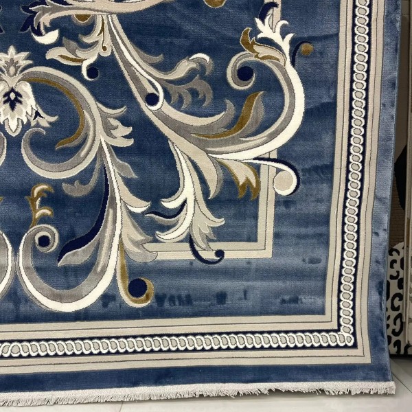 Turkish Geneva rug French pattern 42111A blue size 250*350