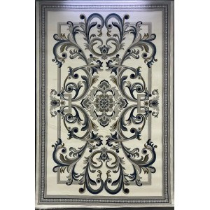 سجاد تركي جنيف نقش فرنسي 42111A كريم مقاس 300*400