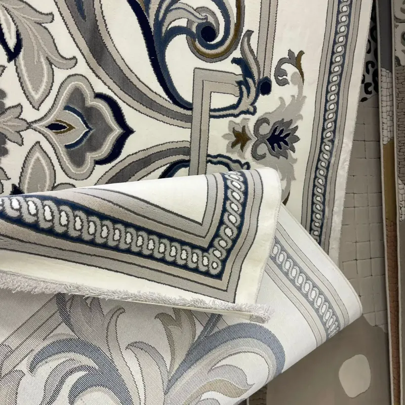 سجاد تركي جنيف نقش فرنسي 42111A كريم مقاس 80*150
