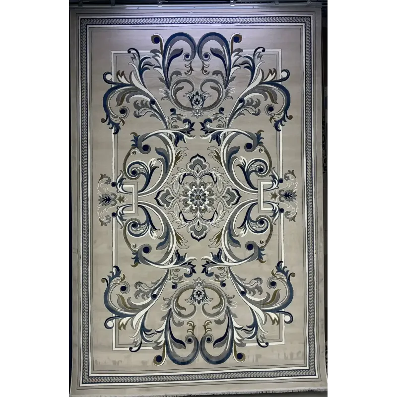 Turkish Geneva rug French pattern 42111A Light grey size 400*500