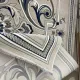 Turkish Geneva rug French pattern 42111A Light grey size 400*500