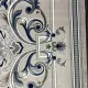 Turkish Geneva rug French pattern 42111A Light grey size 400*500