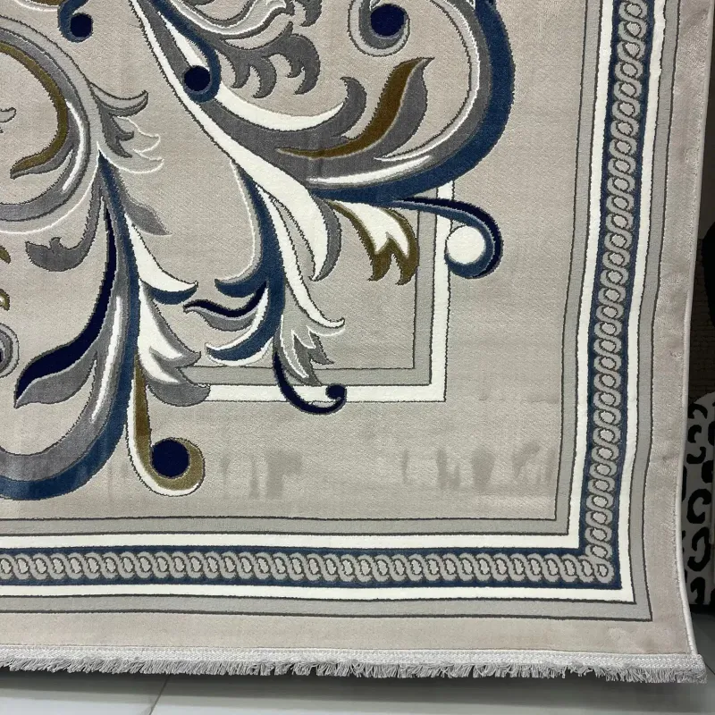Turkish Geneva rug French pattern 42111A Light grey size 400*500