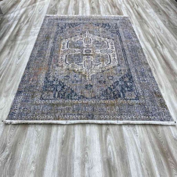 Bulgarian Carpet Hannover K079B Beige Silver Blue