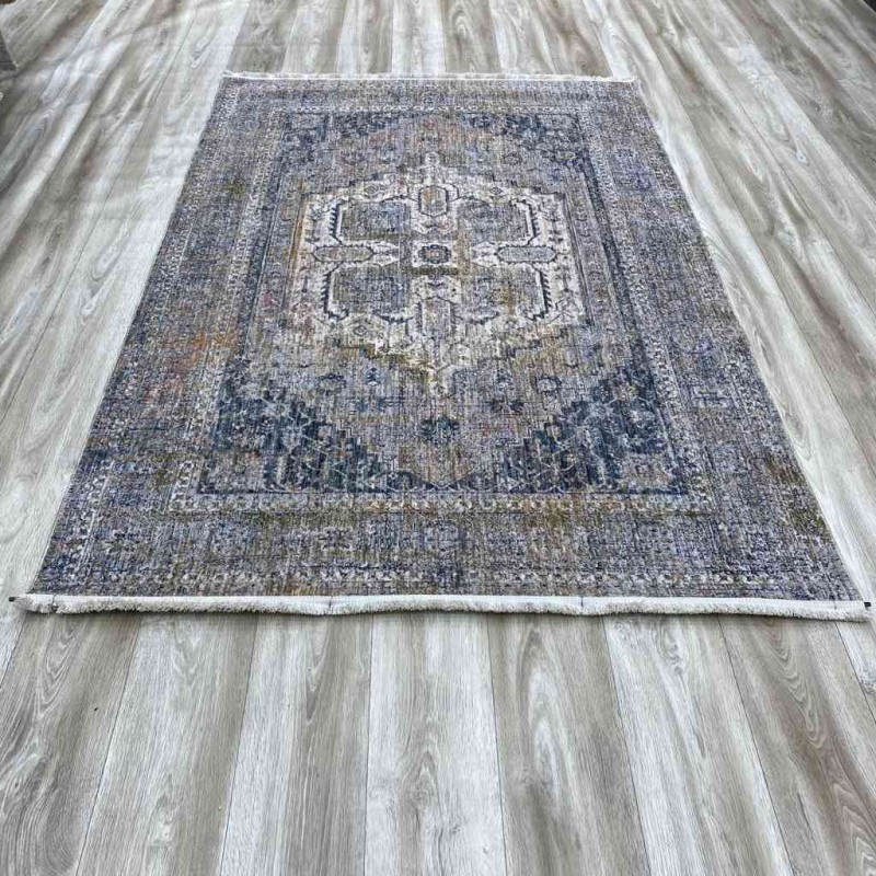 Bulgarian Carpet Hannover K079B Beige Silver Blue