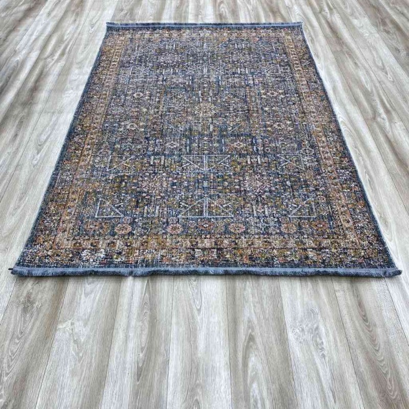 Bulgarian Carpet Hannover K079B Cyan Beige