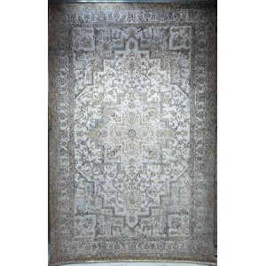 سجاد تركي هانوفر B566B بيج غامق رصاصي فاتح مقاس 300*400