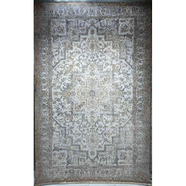سجاد تركي هانوفر B566B بيج غامق رصاصي فاتح مقاس 200*300