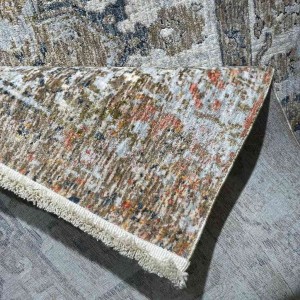  Türkiye rugs Hannover B566B Dark beige light gray Size 100*200