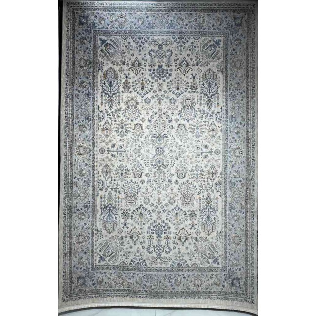 سجاد تركي هانوفر KB95A بيج رصاصي فاتح مقاس 120*170