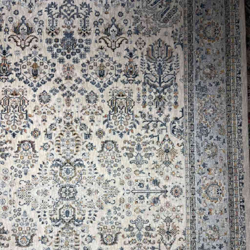 سجاد تركي هانوفر KB95A بيج رصاصي فاتح مقاس 300*400