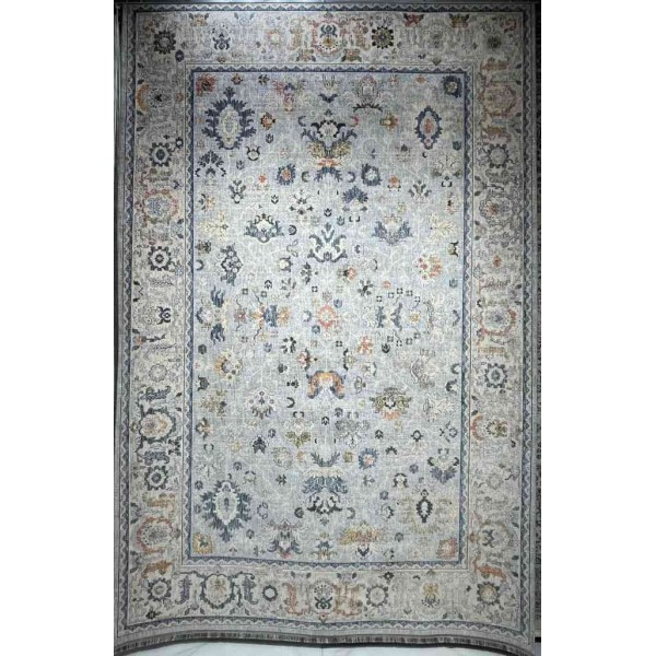 Turkish rugs Hanover KC01A light gray multi rose 200*300