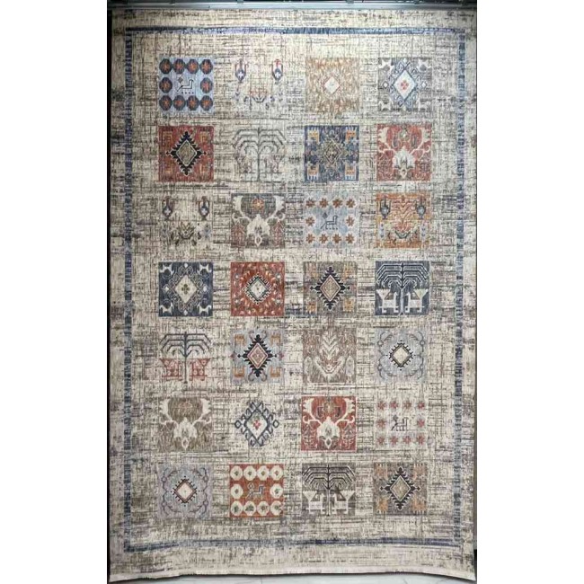 سجاد تركي هانوفر O307G بيج غامق بيج مقاس 150*220