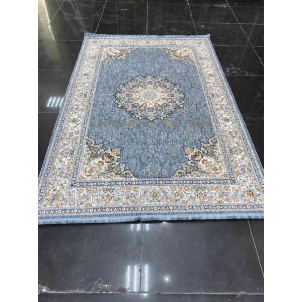 Bulgarian Carpet Hannover B537B Cyan