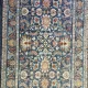 Turkish rugs Hanover KM79A Dark blue cream Size 150*220