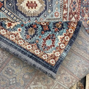 Turkish rugs Hanover KM90A dark blue red Size 250*350