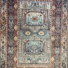 Turkish rugs Hanover KM90A dark blue red Size 250*350