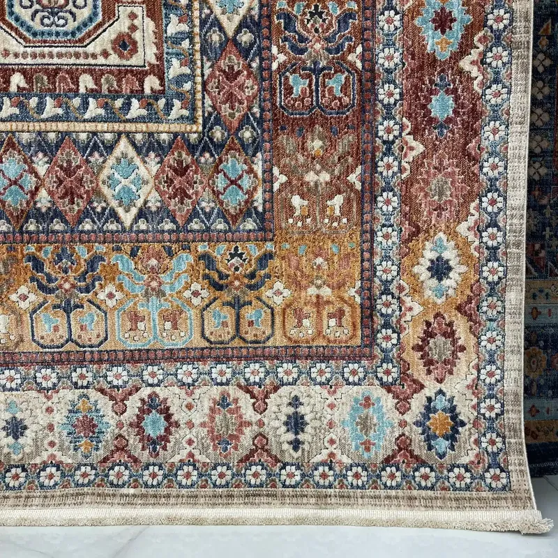 Turkish rugs Hanover KM90A ORANGE RED Size 150*220