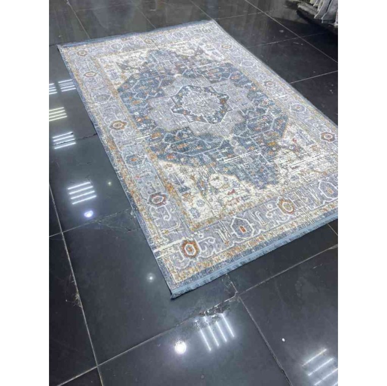 سجاد بلغاري هانوفر K086A ازرق بيج سجاد بلغاري هانوفر K086A ازرق بيج