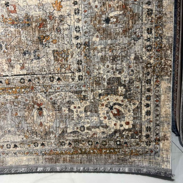 سجاد تركي هانوفر KR17D بيج مولتي أكوا مقاس 200*300