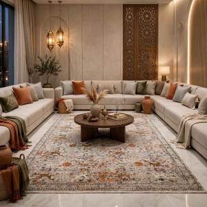 Türkiye rugs Hannover KR19A BEIGE ORANGE Size 200*300