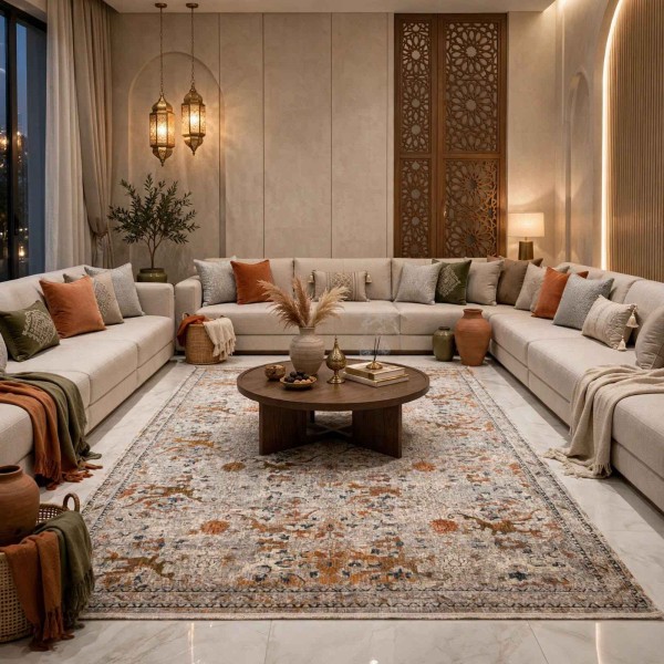 Türkiye rugs Hannover KR19A BEIGE ORANGE Size 250*350
