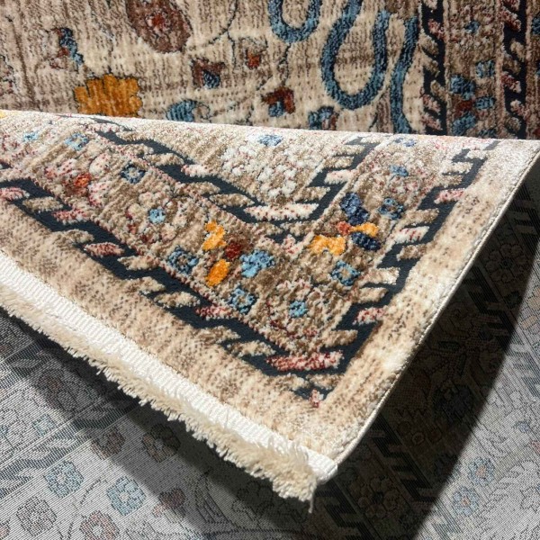 Türkiye Hannover Bohemian Rugs KR24A CREAM ORANGE Size 200*300