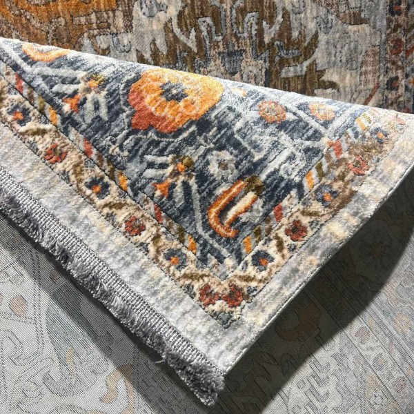 سجاد هانوفر بوهيمي تركي KR28A بيج مولتي اكوا مقاس 200*300