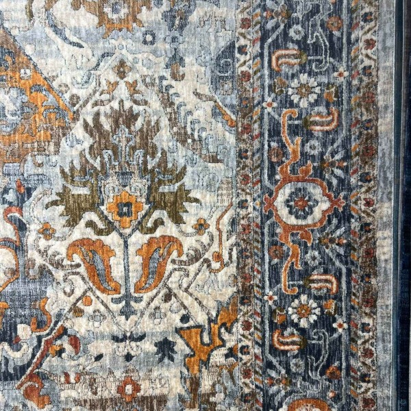 سجاد هانوفر بوهيمي تركي KR28A بيج مولتي اكوا مقاس 200*300