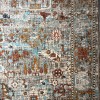 سجاد هانوفر بوهيمي تركي KR28B كريم برتقالي مقاس 150*220