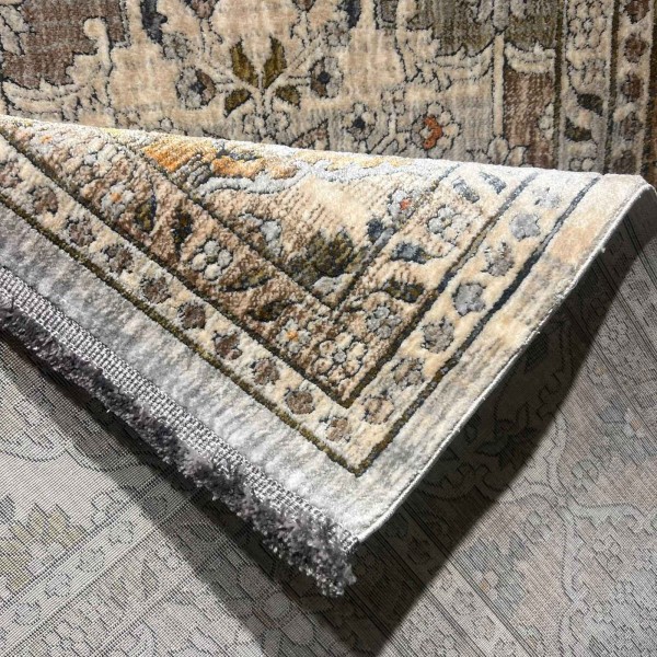 سجاد هانوفر بوهيمي تركي KR29A بيج اخضر مقاس 300*400