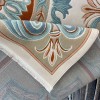 HILTON Turkish Rug 43759A CREAM AQUA Size 80*150