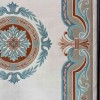 HILTON Turkish Rug 43759A CREAM AQUA Size 80*150