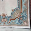 HILTON Turkish Rug 43759A CREAM AQUA Size 80*150