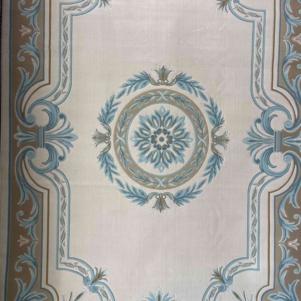 HILTON Turkish Rug 43759A CREAM BROWN Size 100*200
