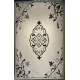 Iris Turkish Rug N0597A black Size 80*150