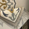 سجاد ايريس تركي N0597A رصاصي دائري مقاس 150*150