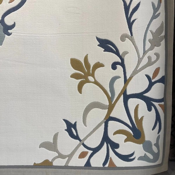 سجاد ايريس تركي N0597A رصاصي دائري مقاس 150*150