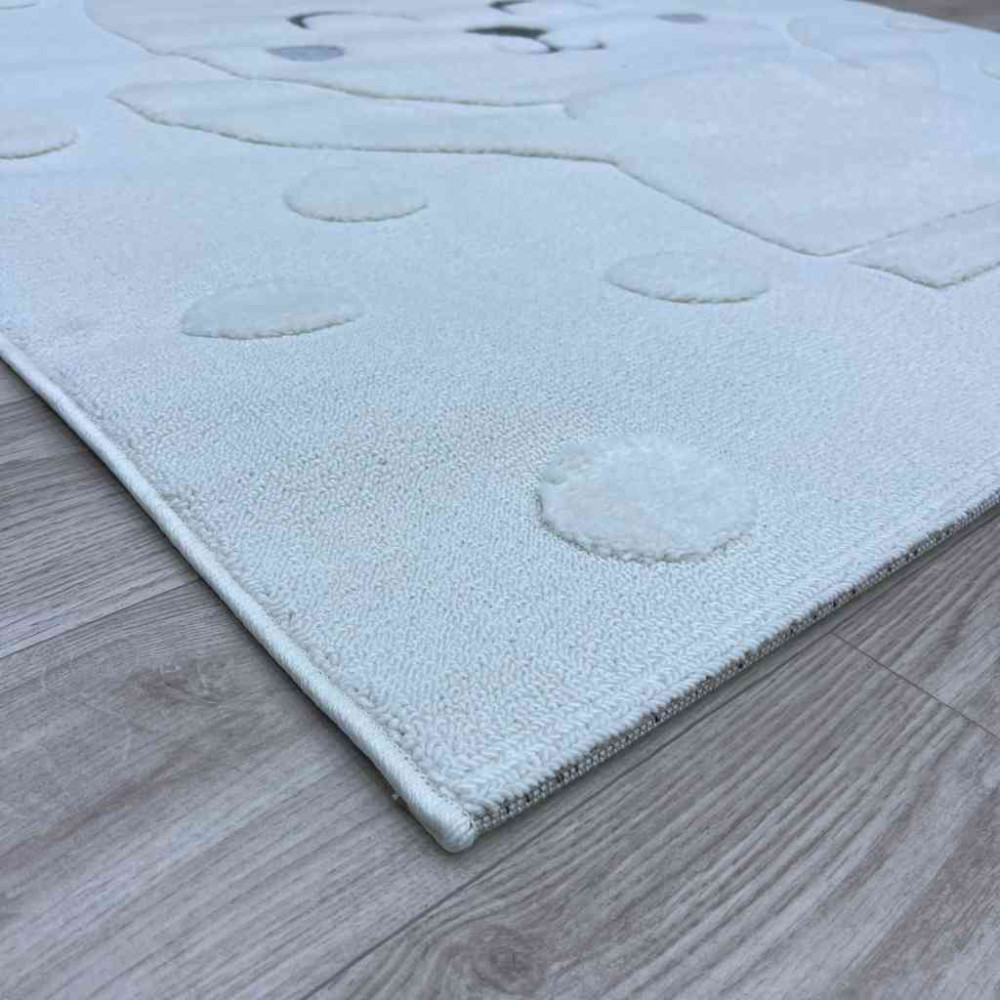 سجاد تركي اطفال كيدز A1079A اللون كريم مقاس 200*290