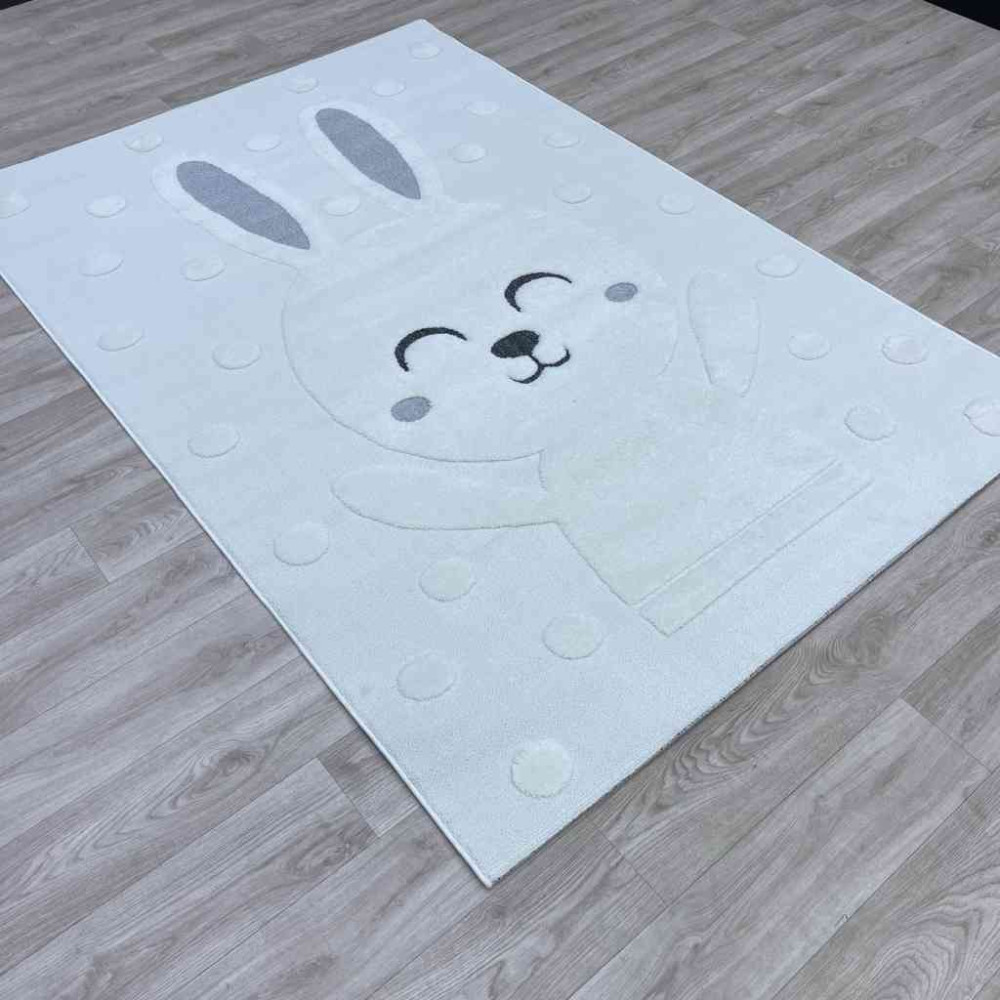 سجاد تركي اطفال كيدز A1079A اللون كريم مقاس 200*290