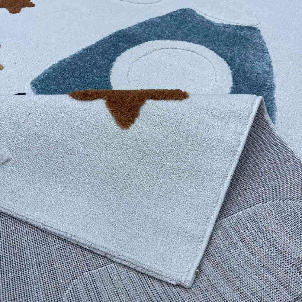 سجاد تركي اطفال كيدز A1531A اللون كريم مقاس 200*290