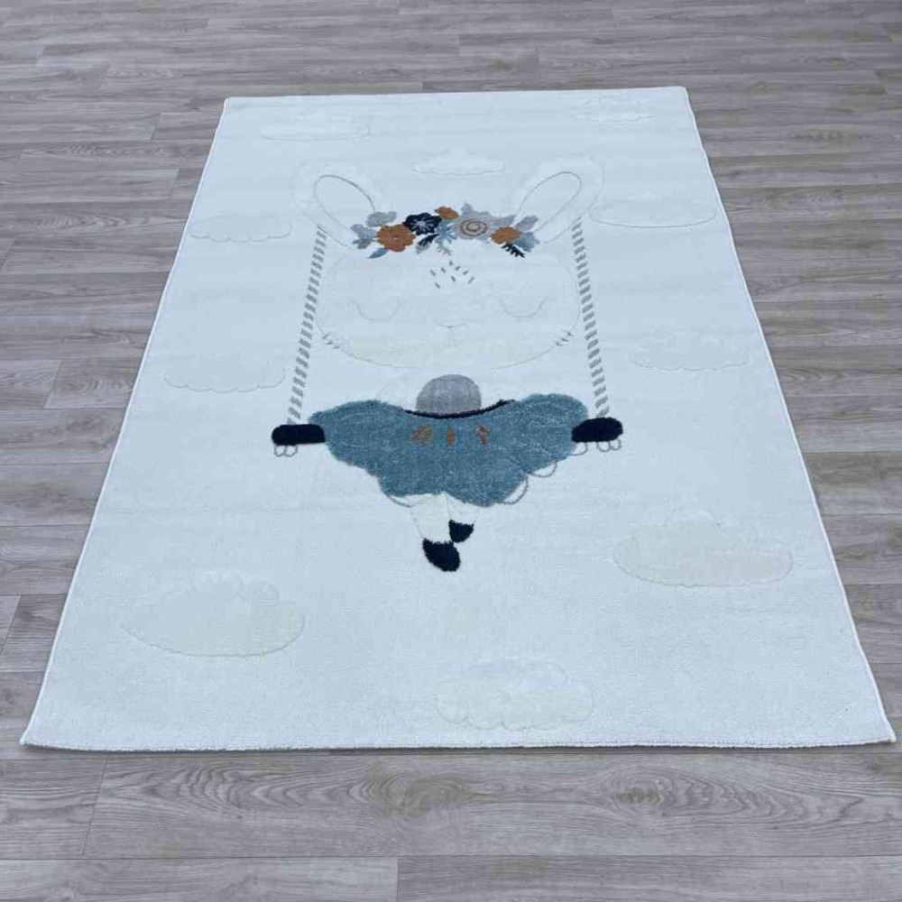 سجاد تركي اطفال كيدز A1561A اللون كريم مقاس 80*150 سجاد تركي اطفال كيدز A1561A اللون كريم مقاس 80*150